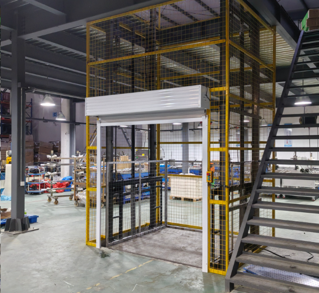 丰泽食品厂物料提升